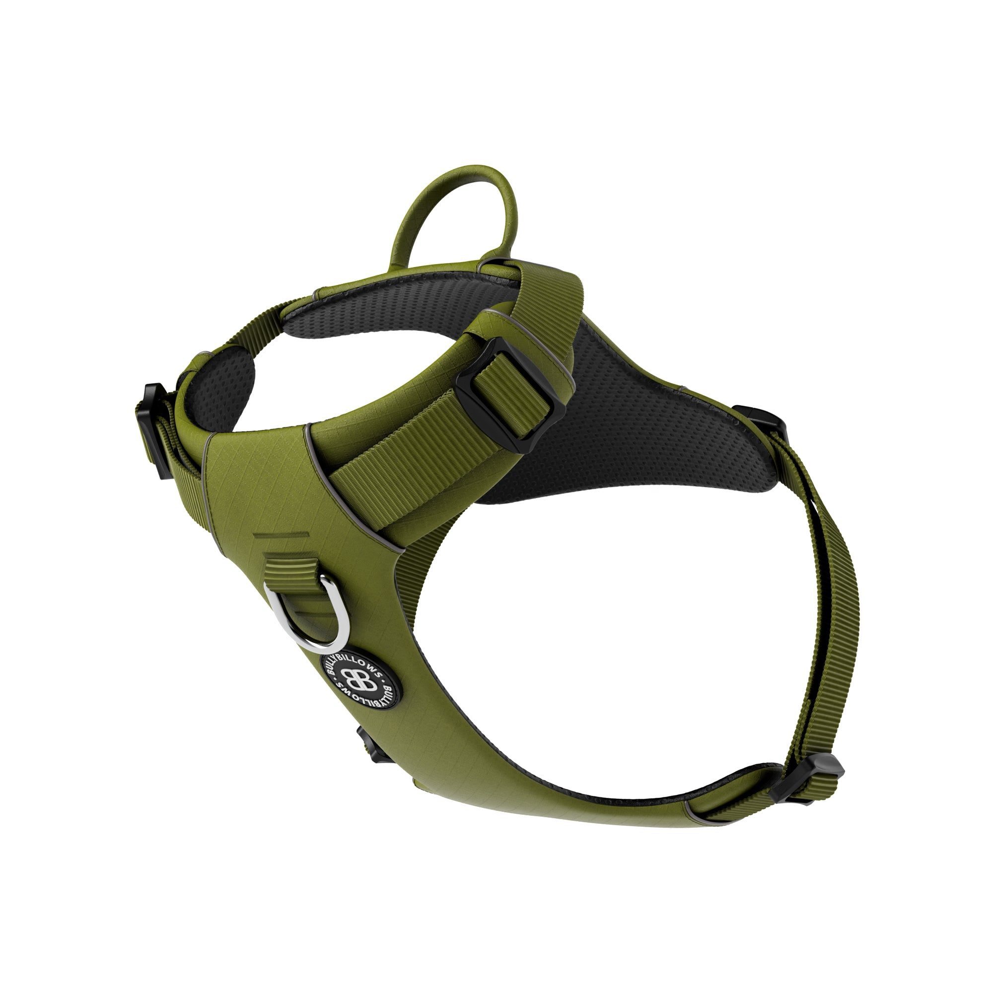 Air Harness Anti Pull With Handle Olive Green BullyBillows