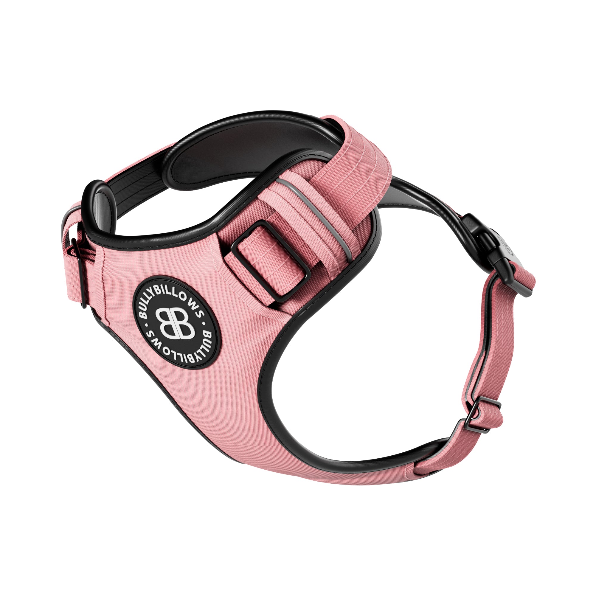 Pink leather dog outlet harness