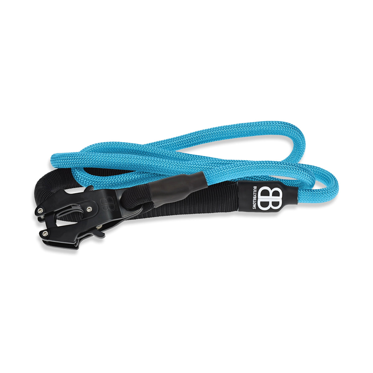 1.4m Combat Rope Lead - Secure Clip - Light Blue – BullyBillows