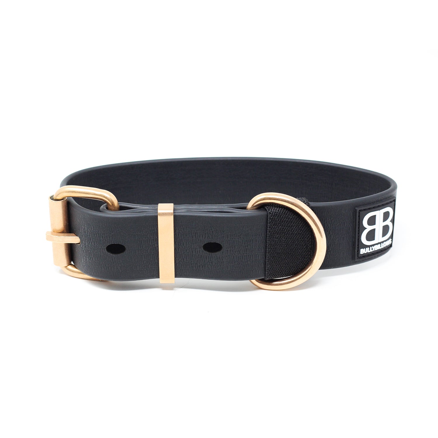 Black and rose gold dog collar hotsell