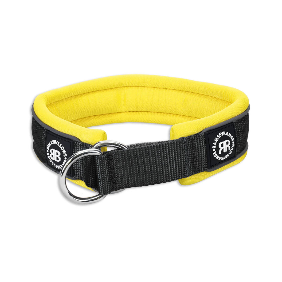4cm Slip on Collar | Soft Padded & Reflective - Black & Yellow v2.0 ...
